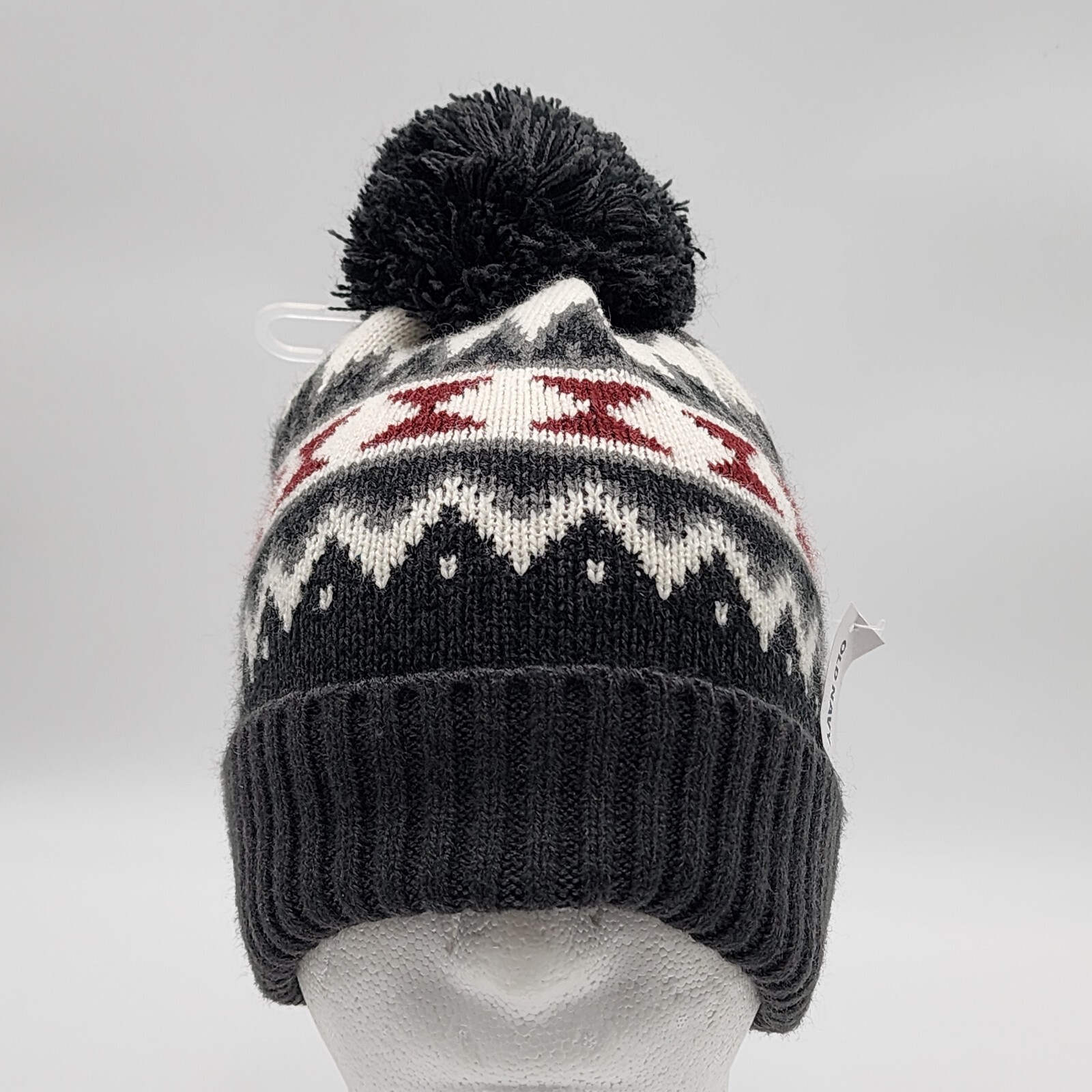 Womens Old Navy Colorful Beanie Pom Pom Hat  Winter Size S/M