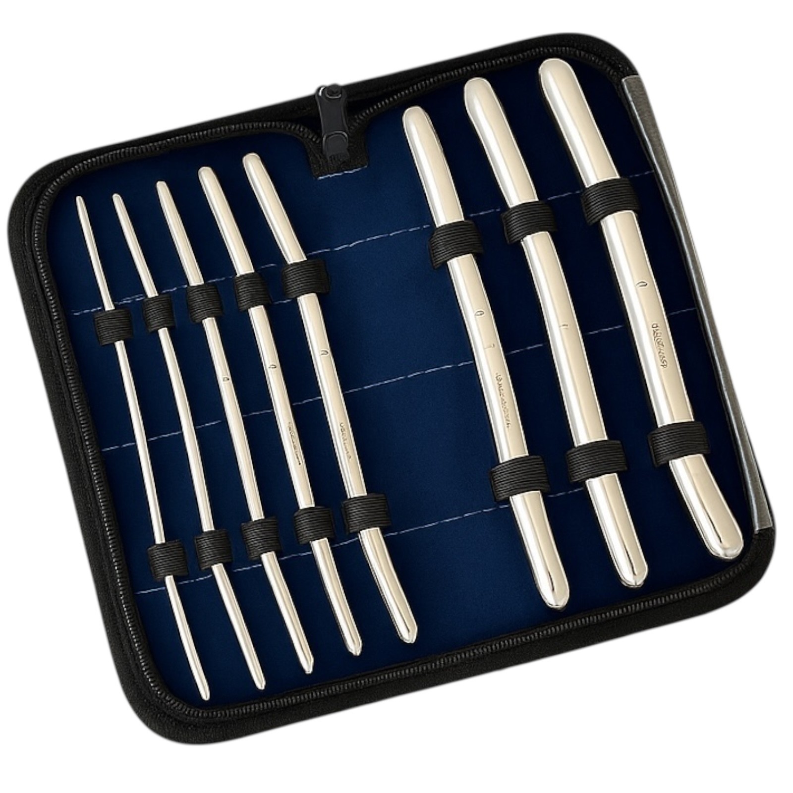 CYNAMED USA PREMIUM  8 HEGAR DILATOR SOUNDS SET 7.5"GYNO SURGICAL INSTRUMENTS
