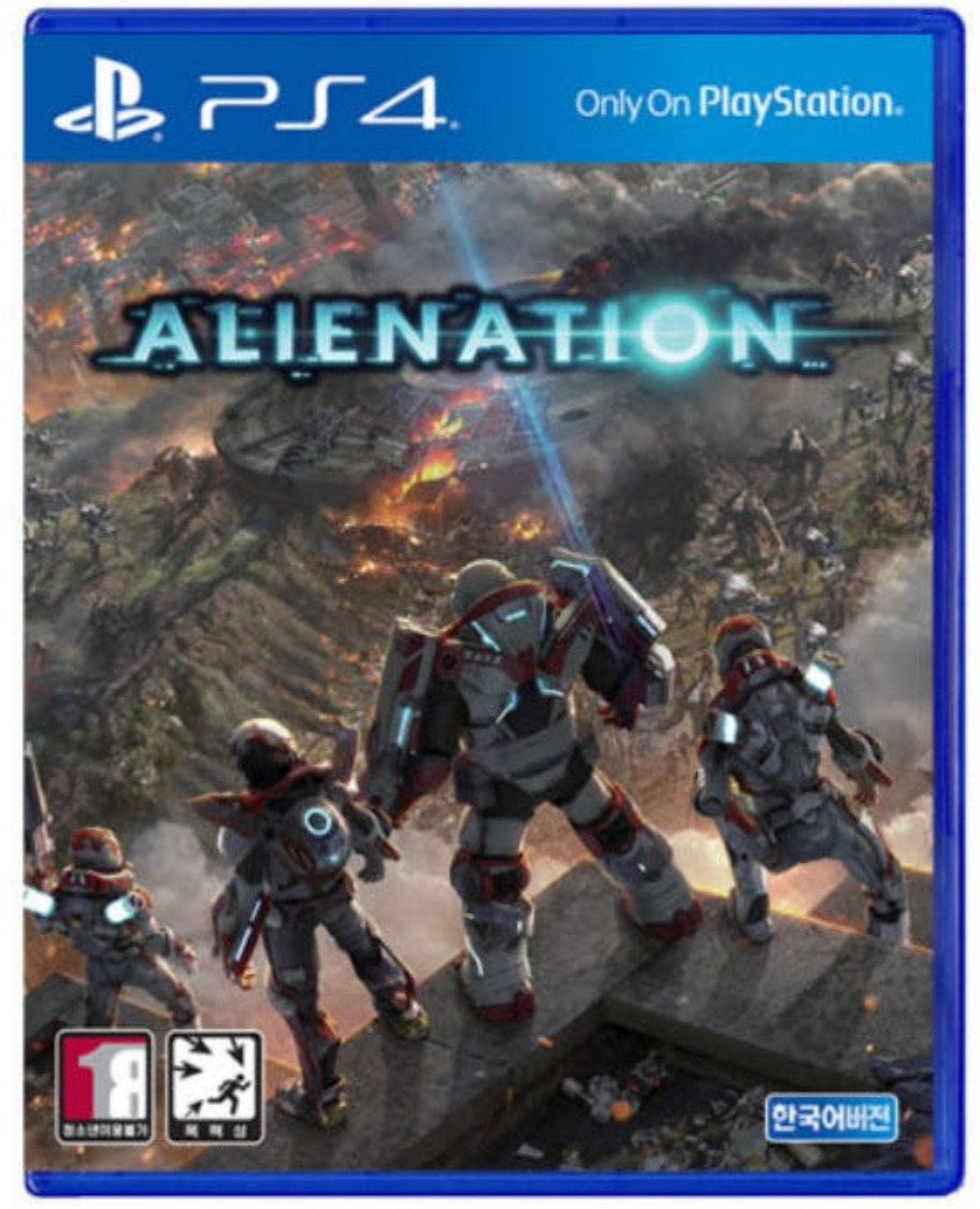 PS4 PlayStation 4 Alienation  Korean Edition English Voice Region Free Very Good