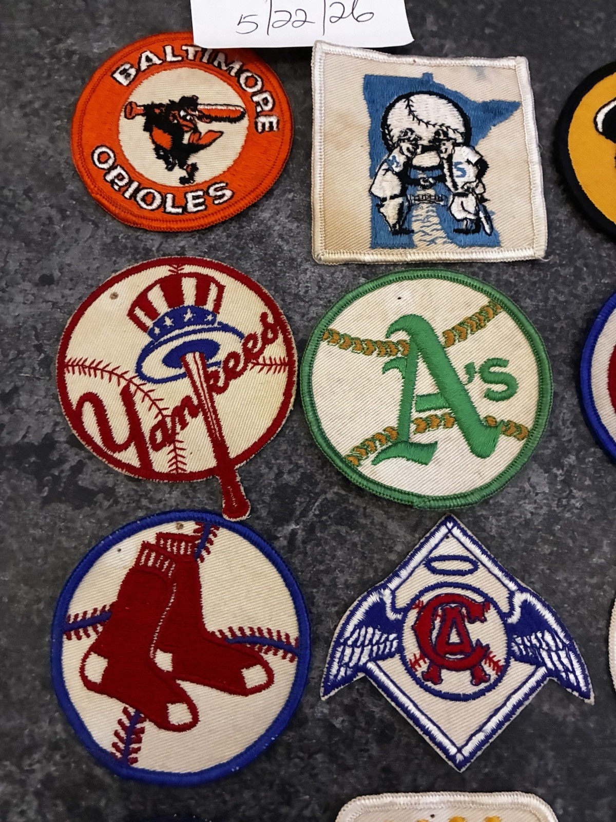 1970s MLB Patch Set - Complete 24 Teams!!