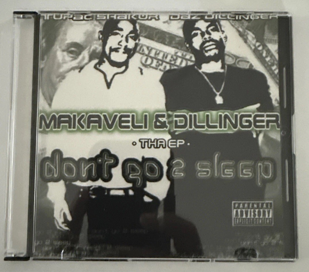 Makaveli & Dillinger: Don't Go 2 Sleep Tha EP [CD] 2Pac, The Outlawz