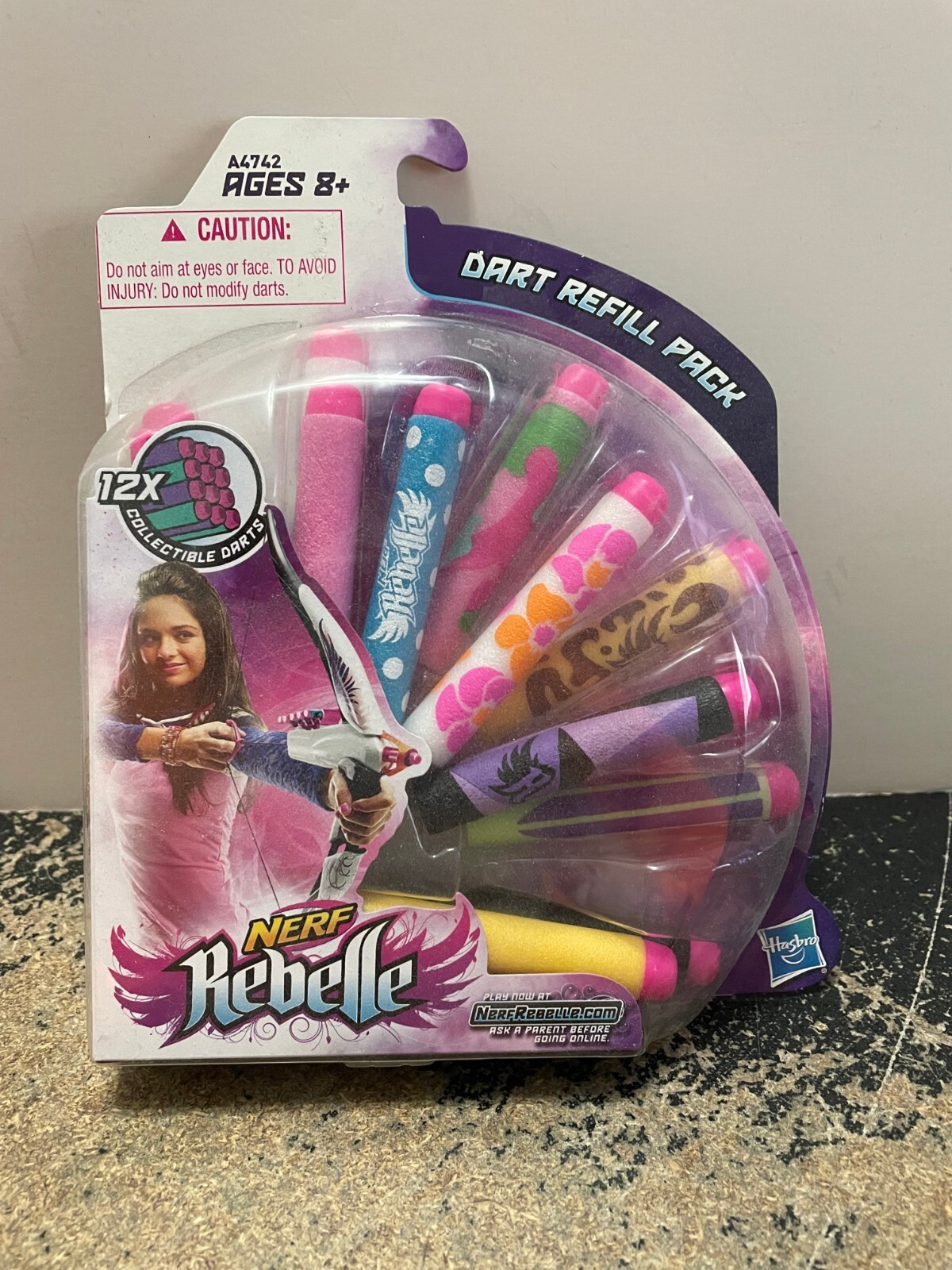 NEW Nerf Rebelle refill (12 darts) A4742