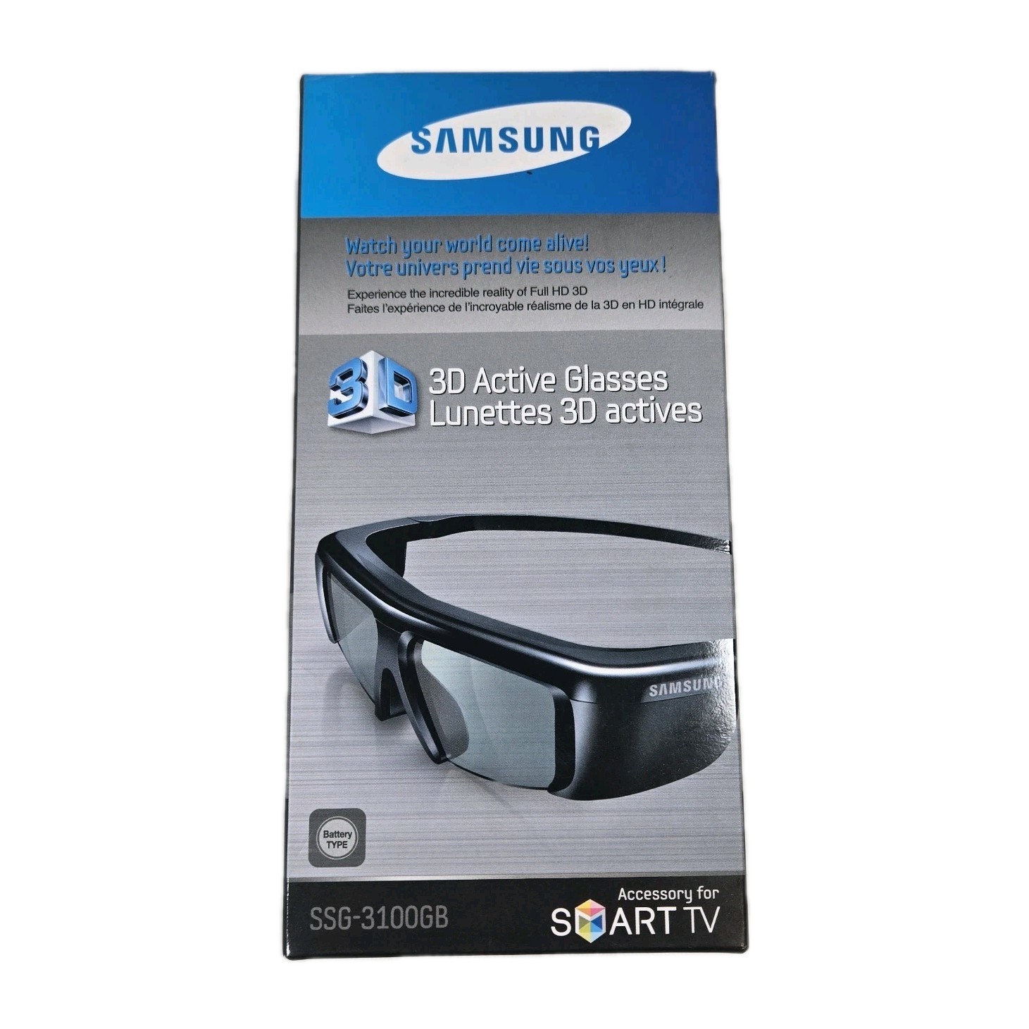 Samsung (SSG-3100GB) Active 3D Glasses - the Best 3D Viewing Experience 2011