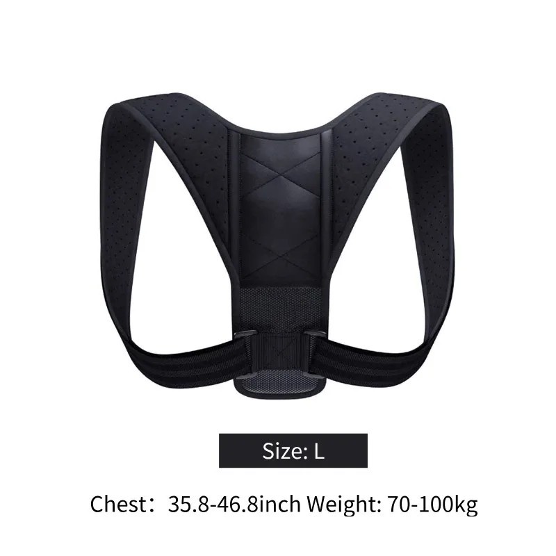 Posture Corrector men Support Back Shoulder Pro Brace Belt Adjustable women Kids