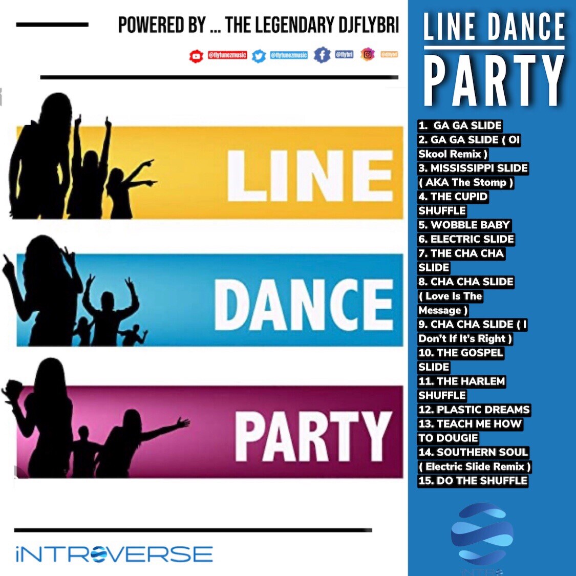 🔥🔥Line Dance Party🔥🔥 djflybri