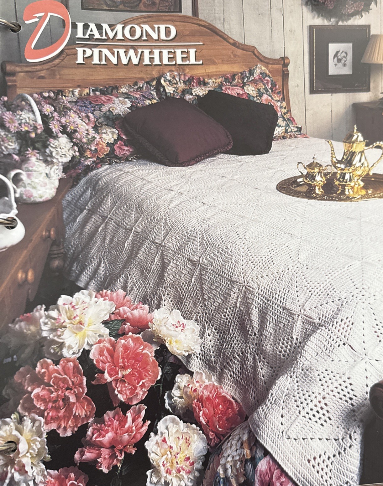 CROCHET Annie’s Afghan Quilt Club ~ “Diamond Pinwheel Afghan” ~ PATTERN ~