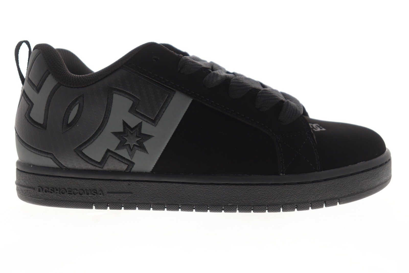 DC Court Graffik SQ ADYS100442 Mens Black Skate Inspired Sneakers Shoes 10.5