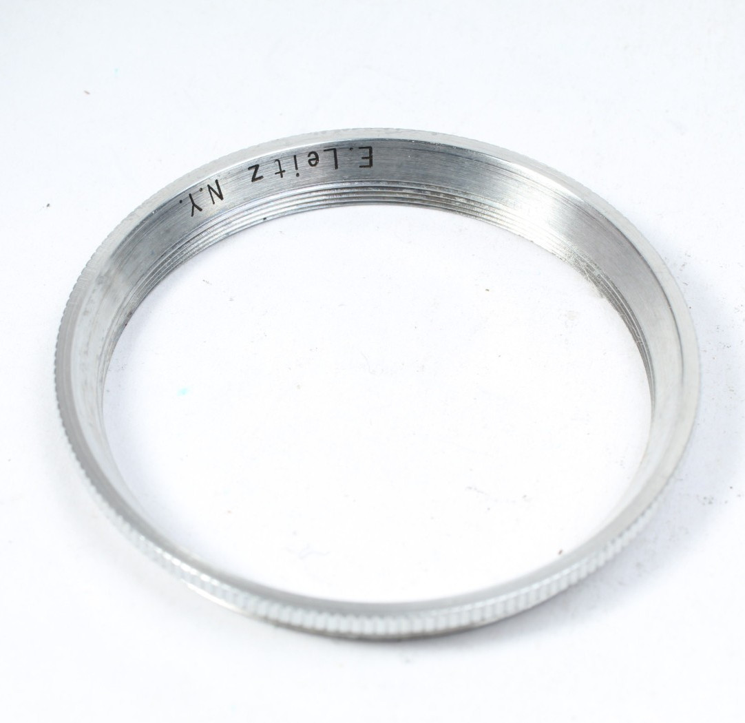 LEITZ NY ADAPTER TO MOUNT 36mm SUMMITAR FILTERS ON 39mm LENSES VERY CLEAN LEICA