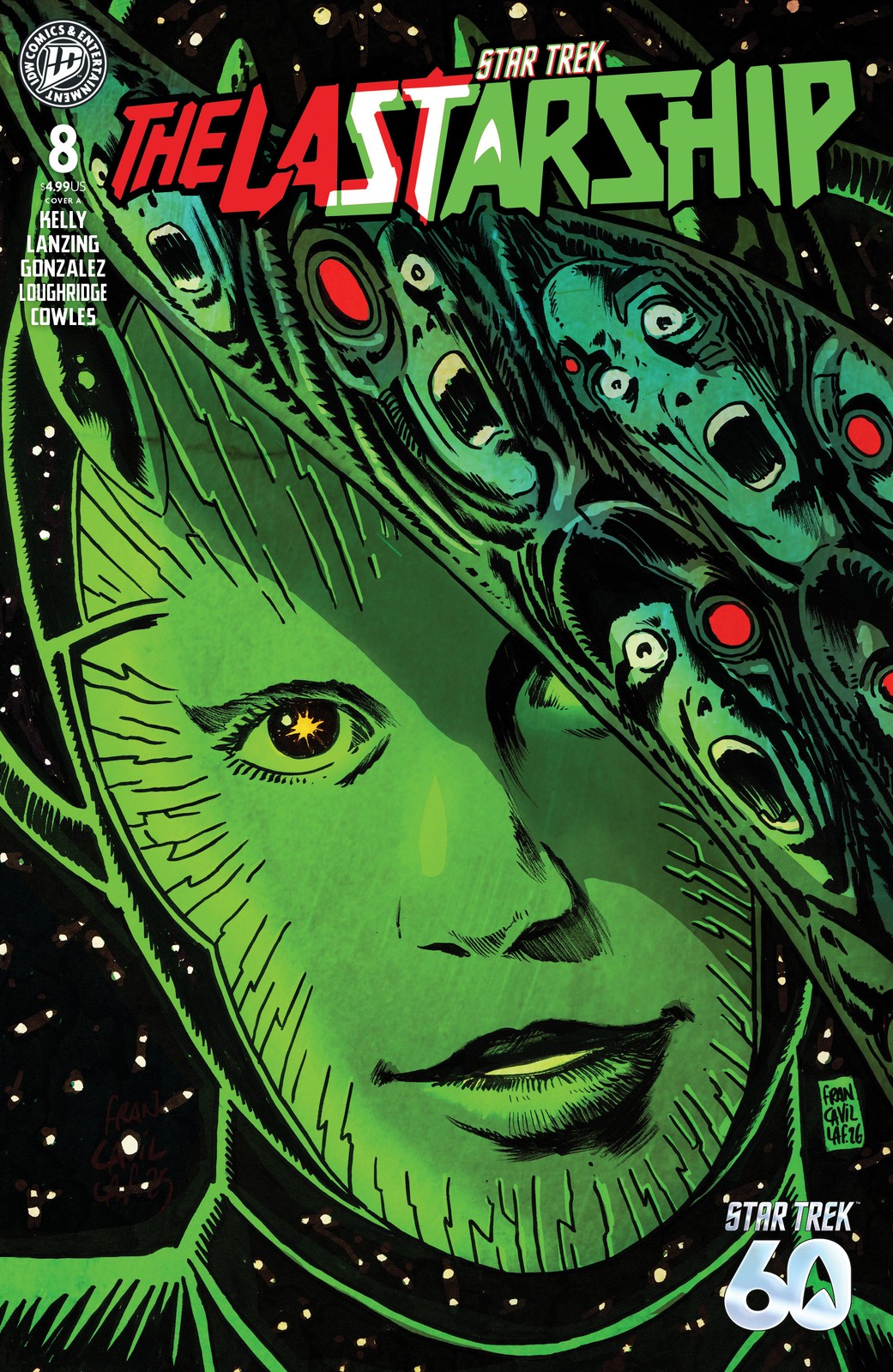 Star Trek: The Last Starship #8 CVR A Francavilla 6/17/26 IDW