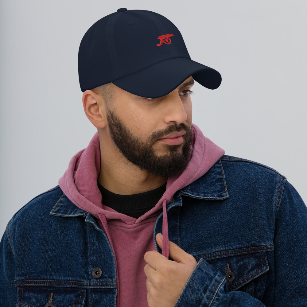 Arsenal Highbury Minimalist Design Embroidered Dad Hat Soccer Football Cap
