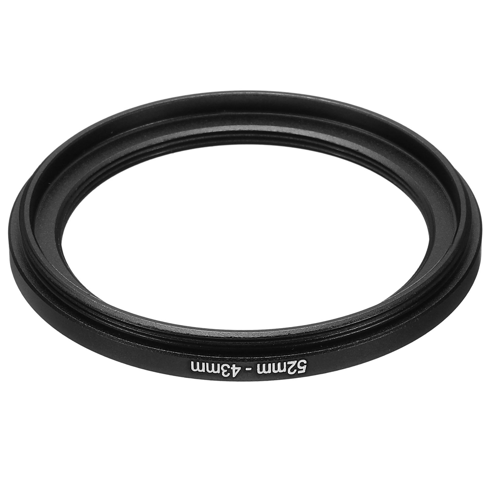 52mm-43mm Metal Step Down Ring Camera Lens Filter Adapter Ring Aluminum Filter
