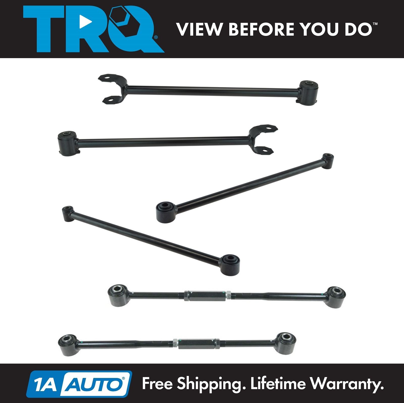 TRQ Rear Suspension Kit Fits 1997-1999 Toyota Avalon 1997-2001 Camry