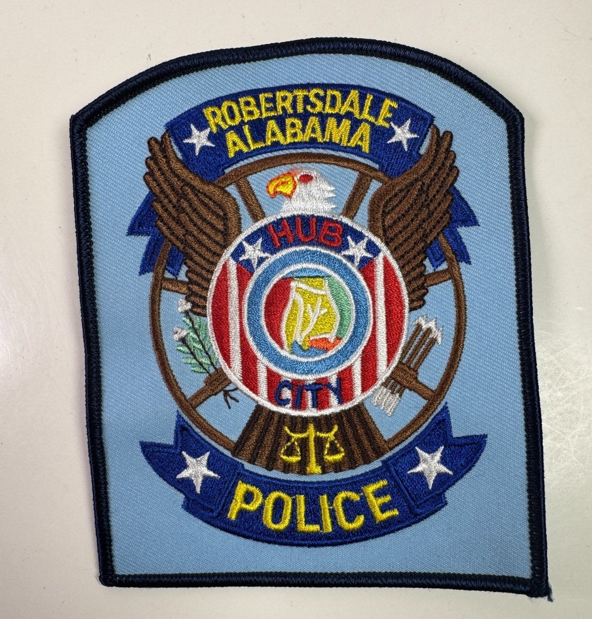 Robertsdale Police Alabama AL Hub City Patch C10