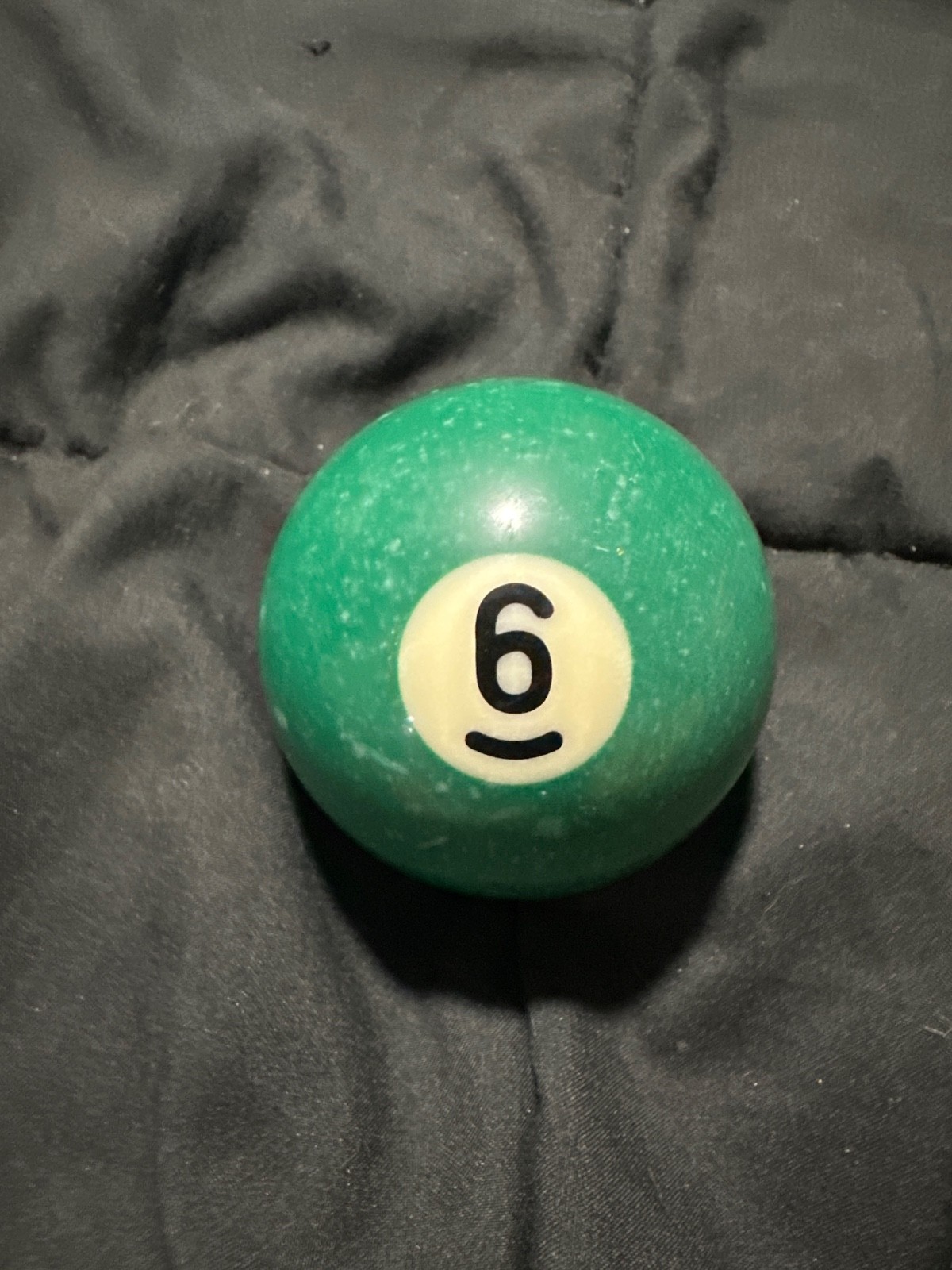 Replacement Billiard Pool Ball vintage green 6