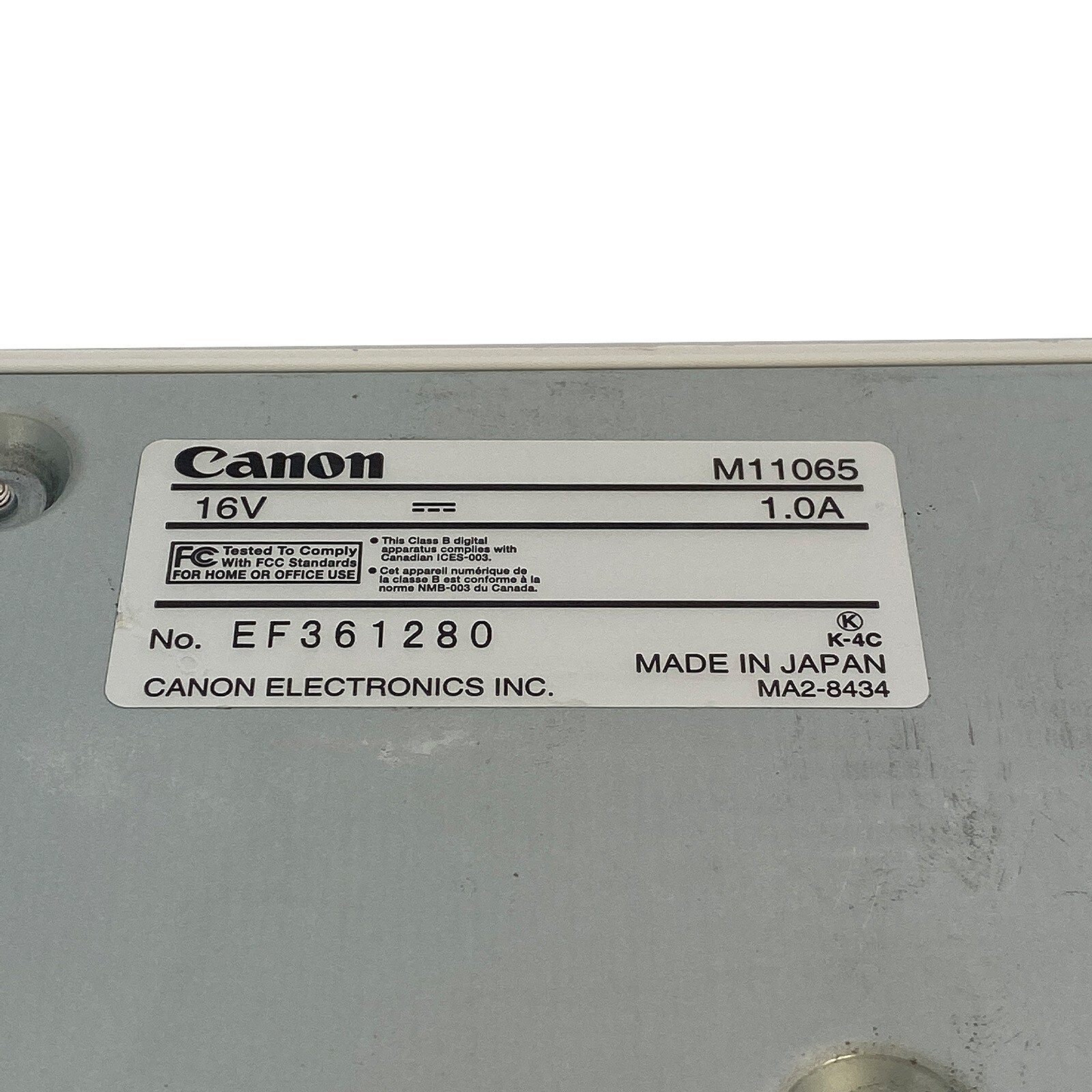 Canon ImageFormula DR-2010C Color Duplex Portable Document Scanner FULLY TESTED