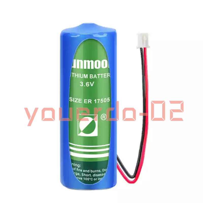 1PC New with Box sunmoon ER17505 3.6V Battery with 2.54 Plug Cable Fast Delivery