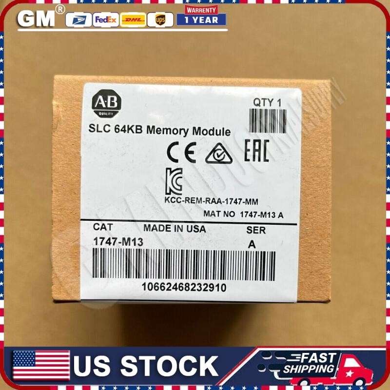 AB 1747M13 SER A SLC EEPROM Memory Module 1747-M13 NEW IN BOX US Free Tax