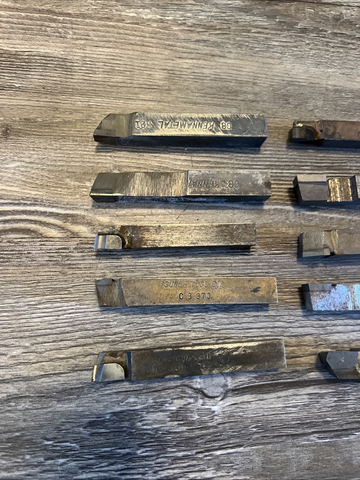 15pc Lathe Tool Bits Lot Carbide & Mixed Brands I USA