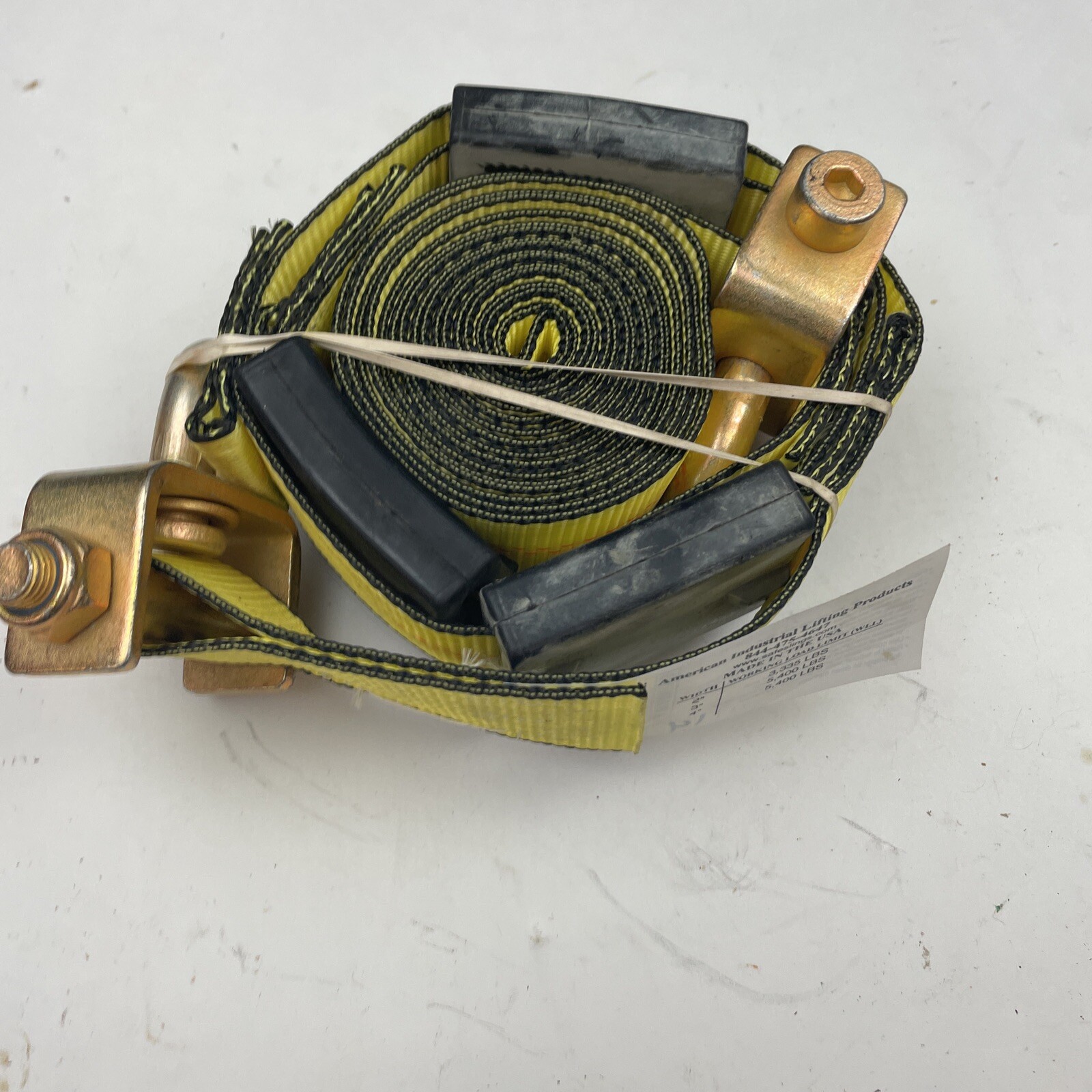 American Industrial Lifting Products 2” 3,335 Lbs Car Hauler Strap