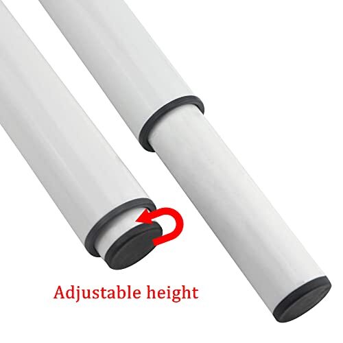 4pack Metal Adjustable Furniture Legs Cabinet Foot Legs Heavy Duty Bed Center Fr