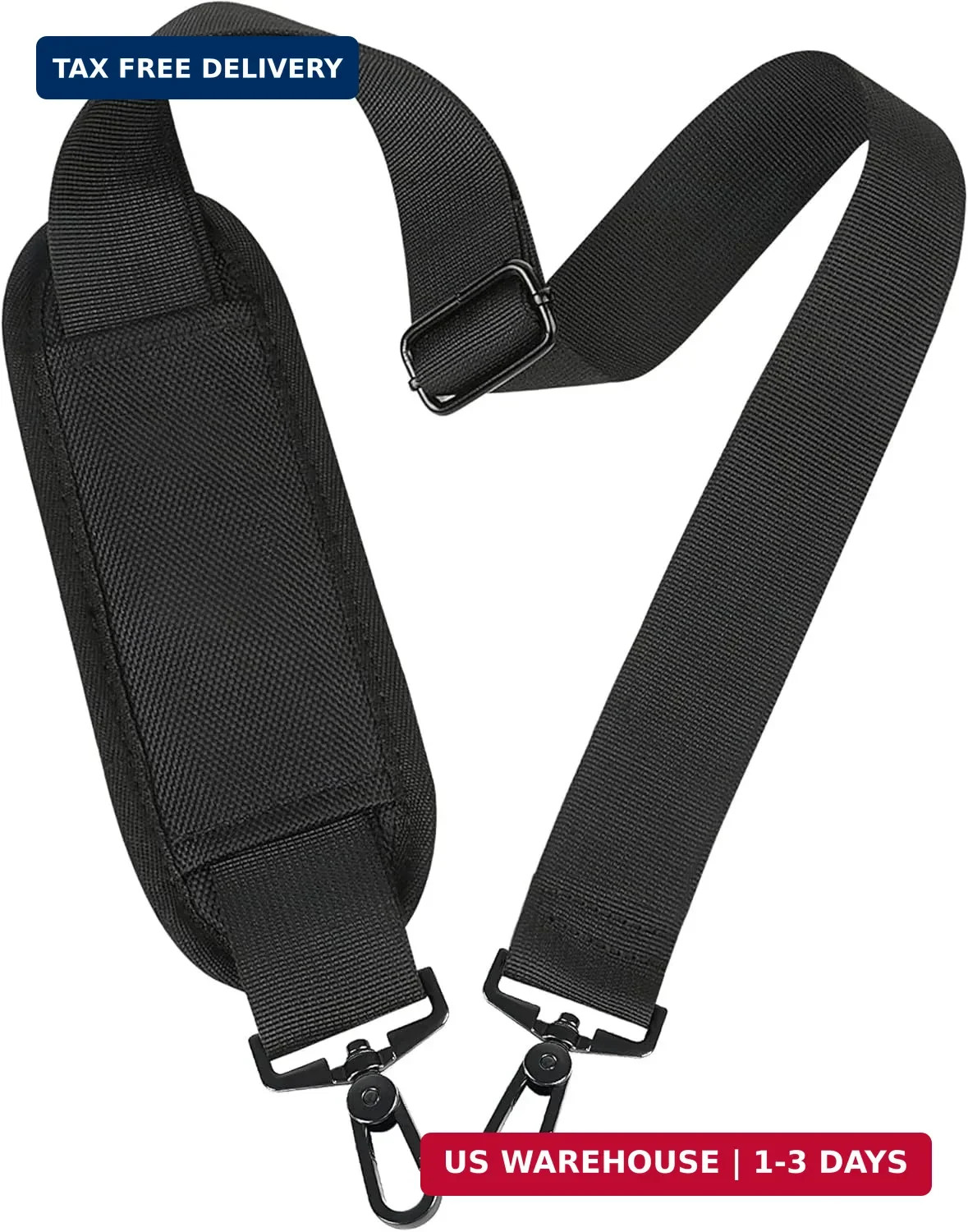 Shoulder Strap, 52" Universal Replacement Laptop Shoulder Strap Luggage