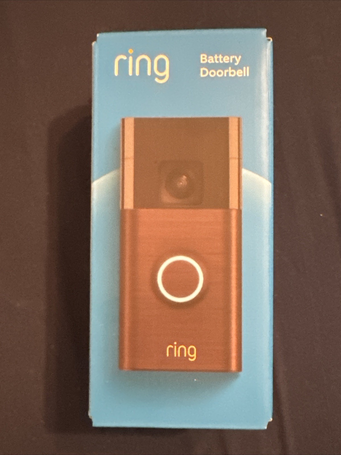 NEW Ring Battery Smart Wi Fi Video Camera Doorbell Wireless Venetian Bronze 2025