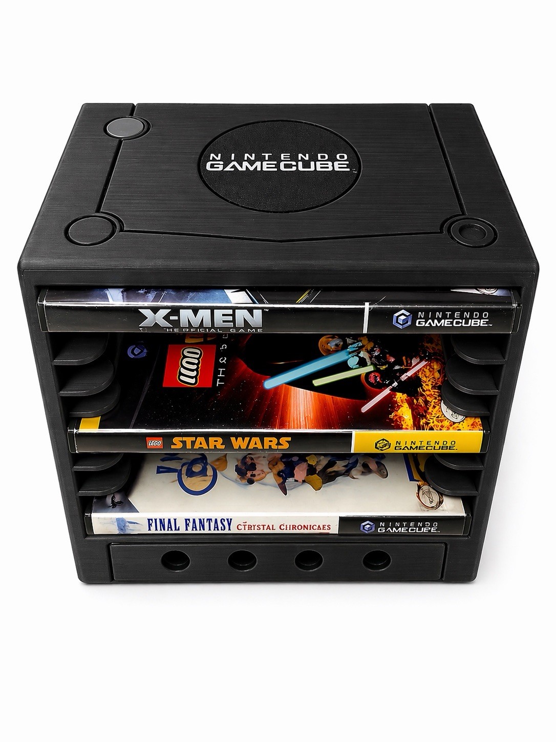 GameCube-Inspired  | Gamer Aesthetic 10 Game Holder