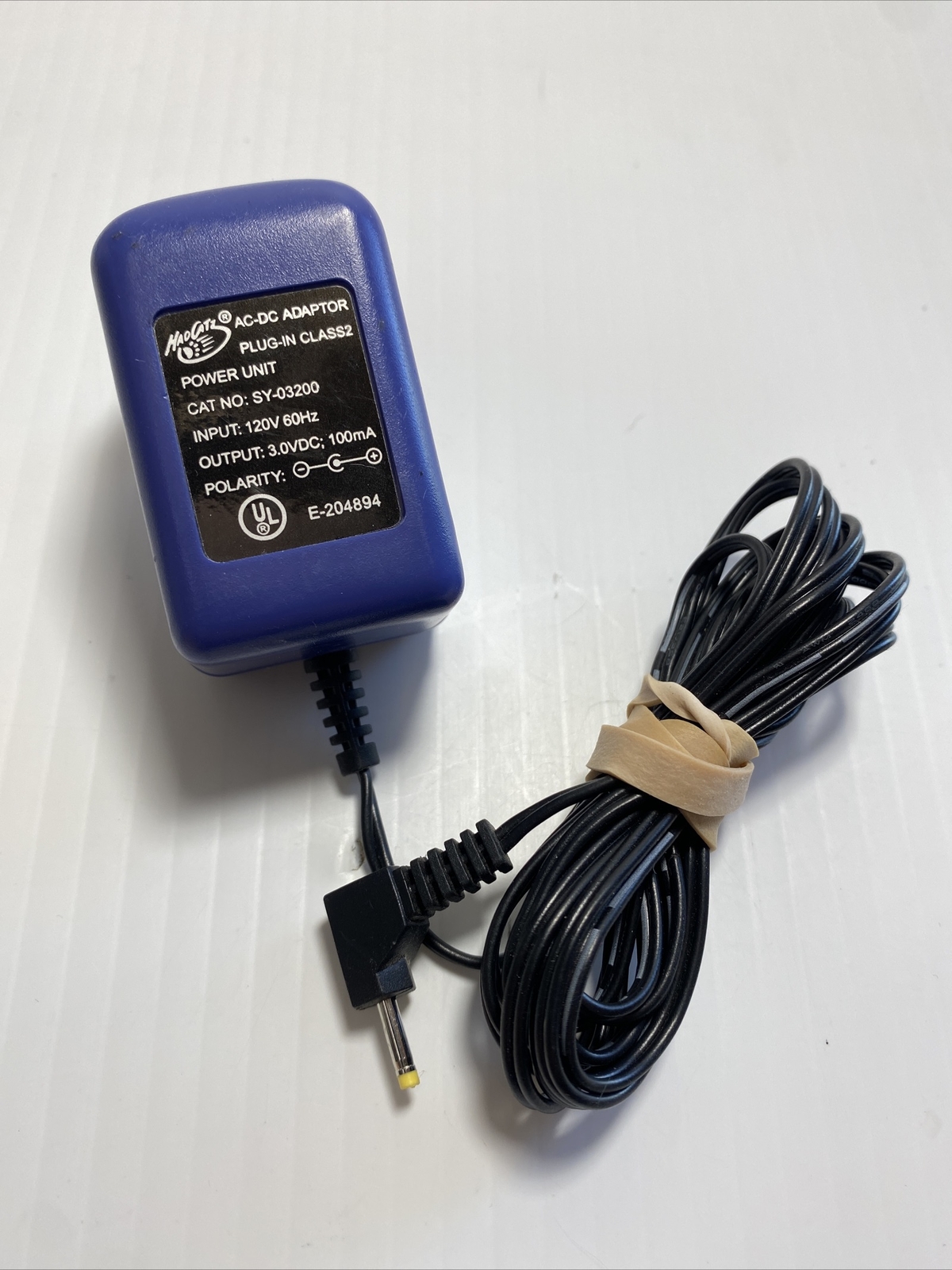 Genuine Mad Catz MadCatz SY-03200 SY03200 Power Supply 3.0VDC 100mA