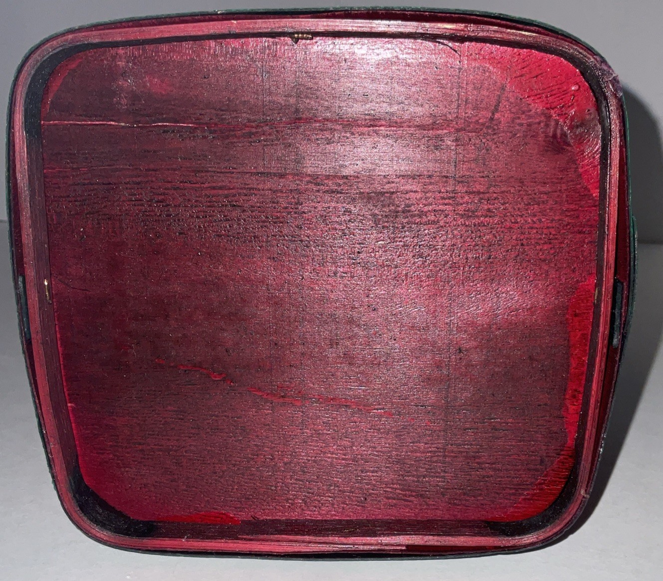 Small Christmas Basket 4.5” X 5”, Red & Green, NWT