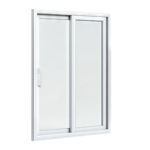 C 1113 White Diecast Outside Sliding Patio Door Pull (Single Pack)