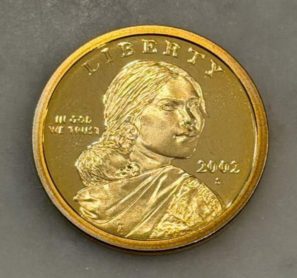 2002-S Sacagawea Proof Dollar - Native American