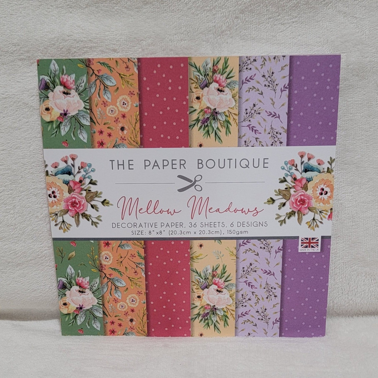 The Paper Boutique - Mellow Meadows Collection - 8 x 8 Paper Pad