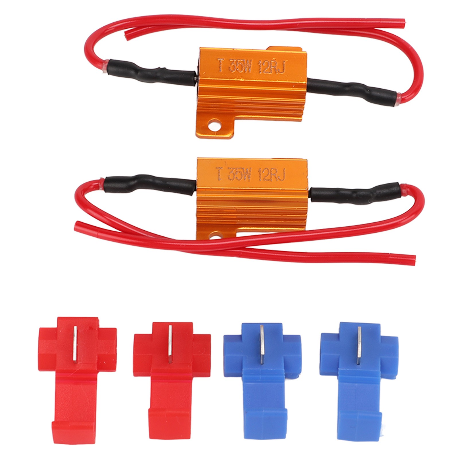 2 Sets LED Load Resistor Kit Superior Performance For Fog Lights