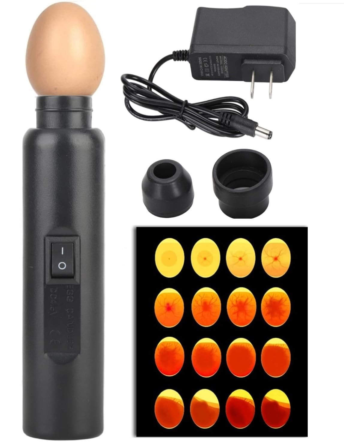 Ktsxxops Bright Cool Led Light Egg Candler Tester Egg Candler Tester High Cool