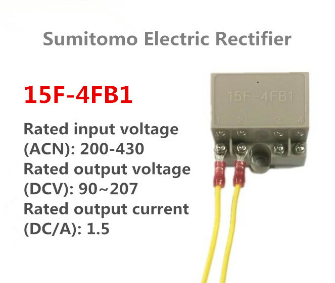 15F-4FB1 Sumitomo Motor Brake Rectifier Single-ph AC200～430V 50/60HZ DC90～207V