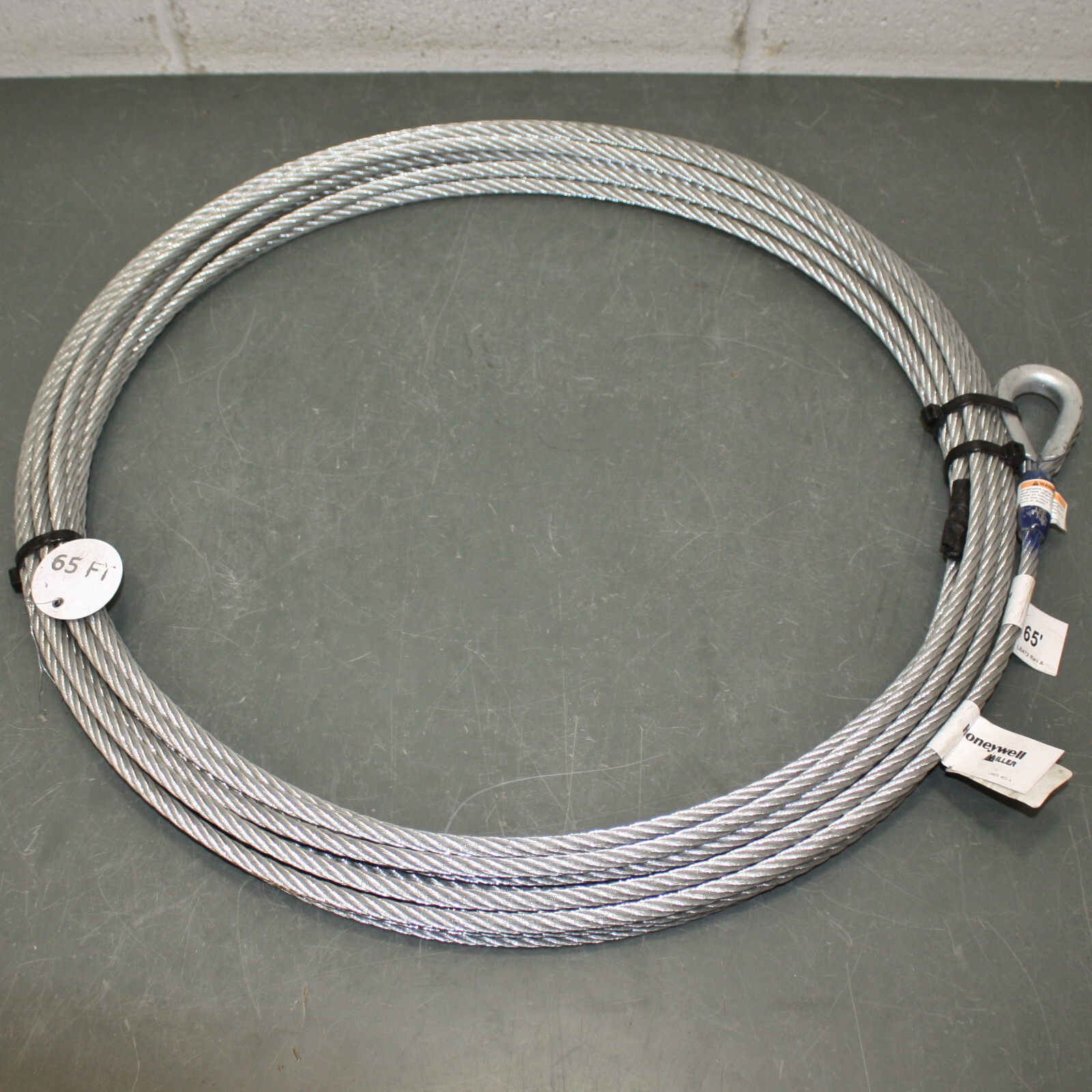Miller Vi-Go Ladder Climbing Rope TRLL/60FT,  3/8" x 65ft, for VG/60FT, TRS/60FT