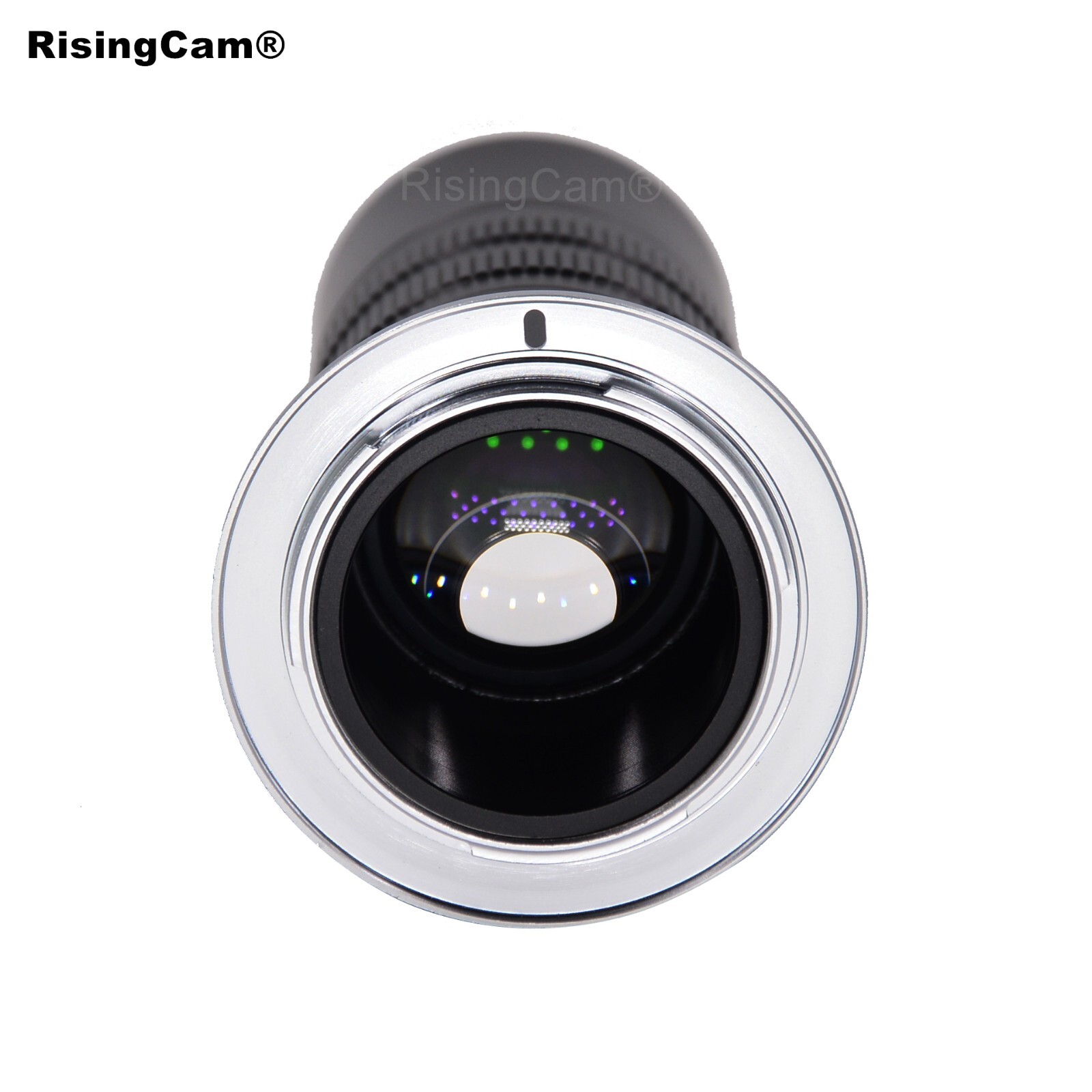 Focusable F mount to C mount microscope adapter compatible for Nikon DSLR Camera
