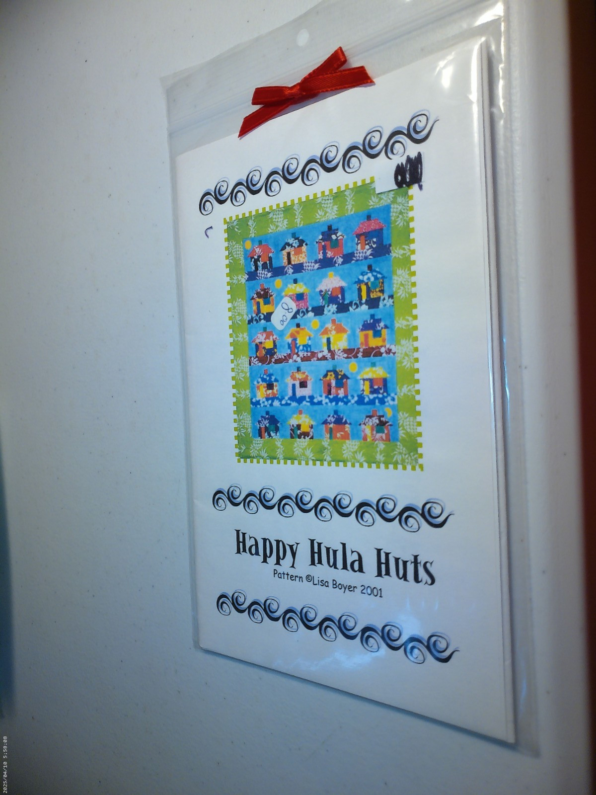 Happy Hula Huts quilt pattern