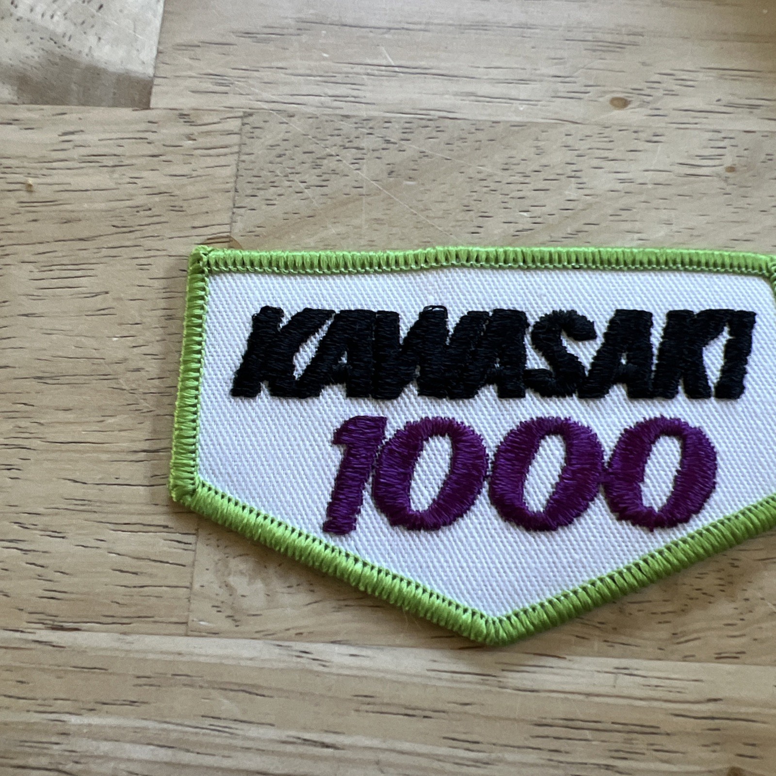70S KAWASAKI MOTORCYCLE 1000 CC RPM MOTOCROSS  BIKER RIDER PATCH CREST RACING
