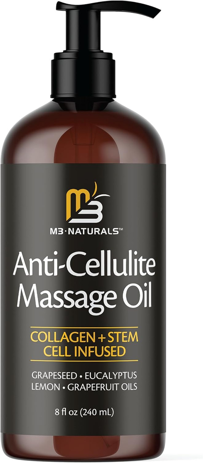 Firming Body Massage Oil with Collagen & Stem Cell – Helps Smooth the Appearance