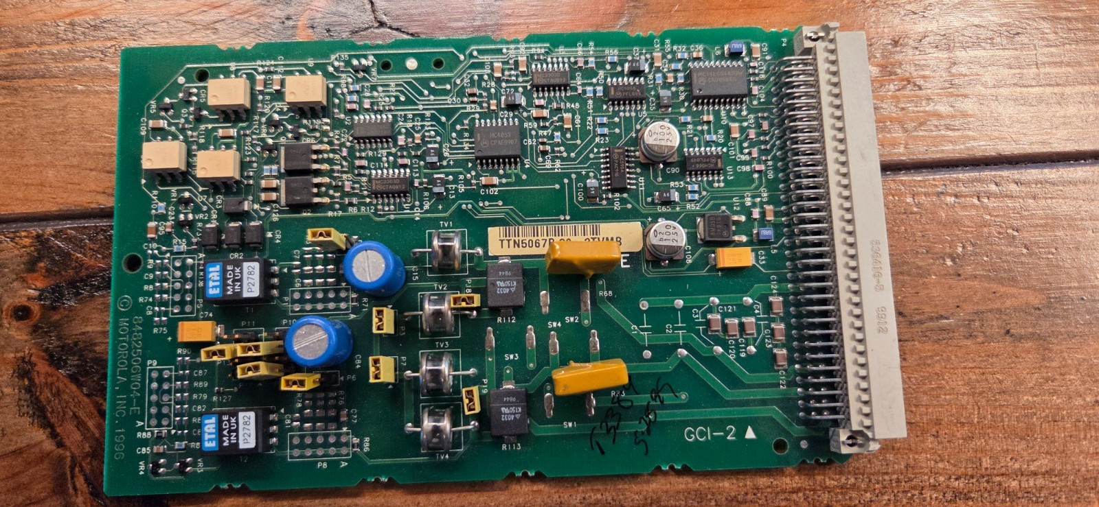 Motorola TTN5067 MTR2000 Wireline Card 2W / 4W Tone Remote - Tested