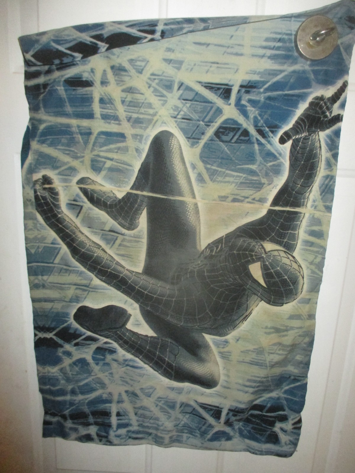 spiderman pillow case set red black double sided vintage