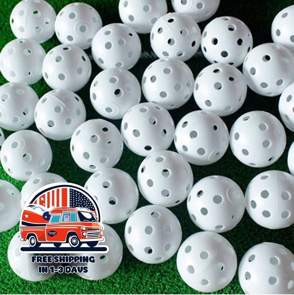 Pelotas de entrenamiento de golf de plástico con 2 tees para pelotas de golf US