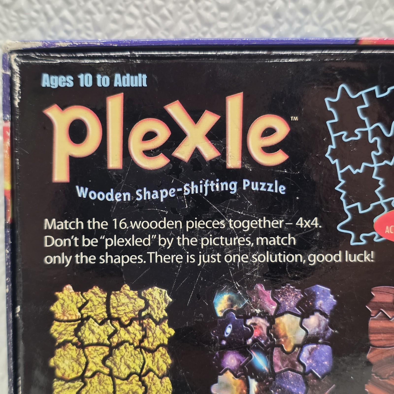Fire Plexle Wooden Shape-Shifting Puzzle 2008 MindWare Complete