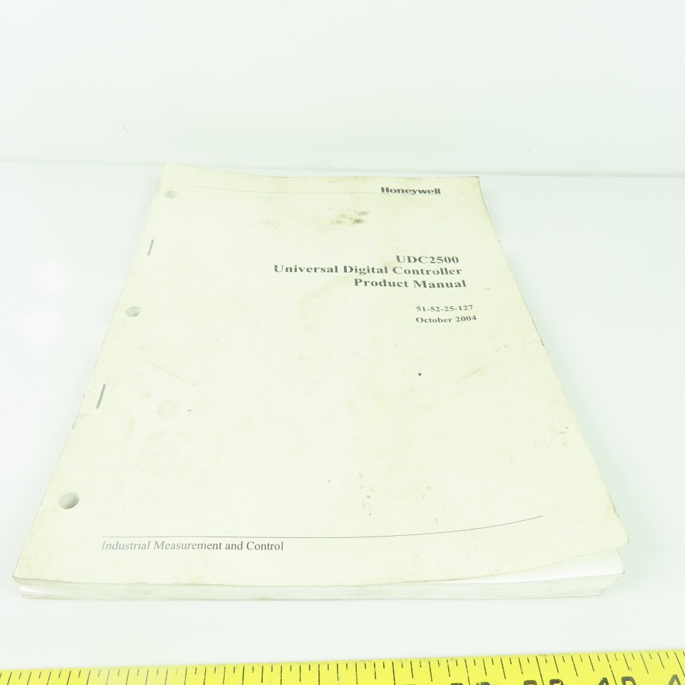 Honeywell UDC2500 Universal Digital Controller Product Manual