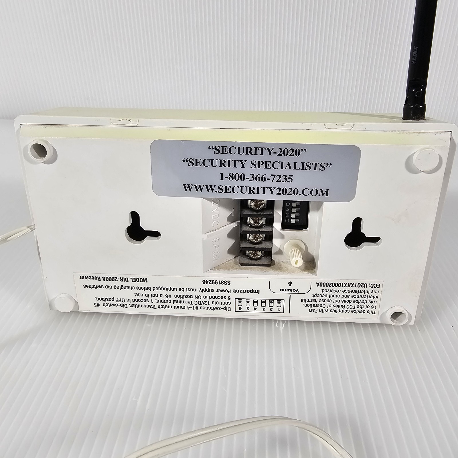 Wireless Door Chime with Counter DIR-2000A