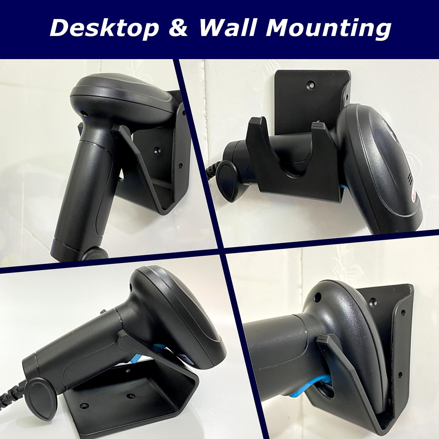 Universal Scanner Holder,Barcode Scanner Holder,Barcode Reader Bracket Wall Mou