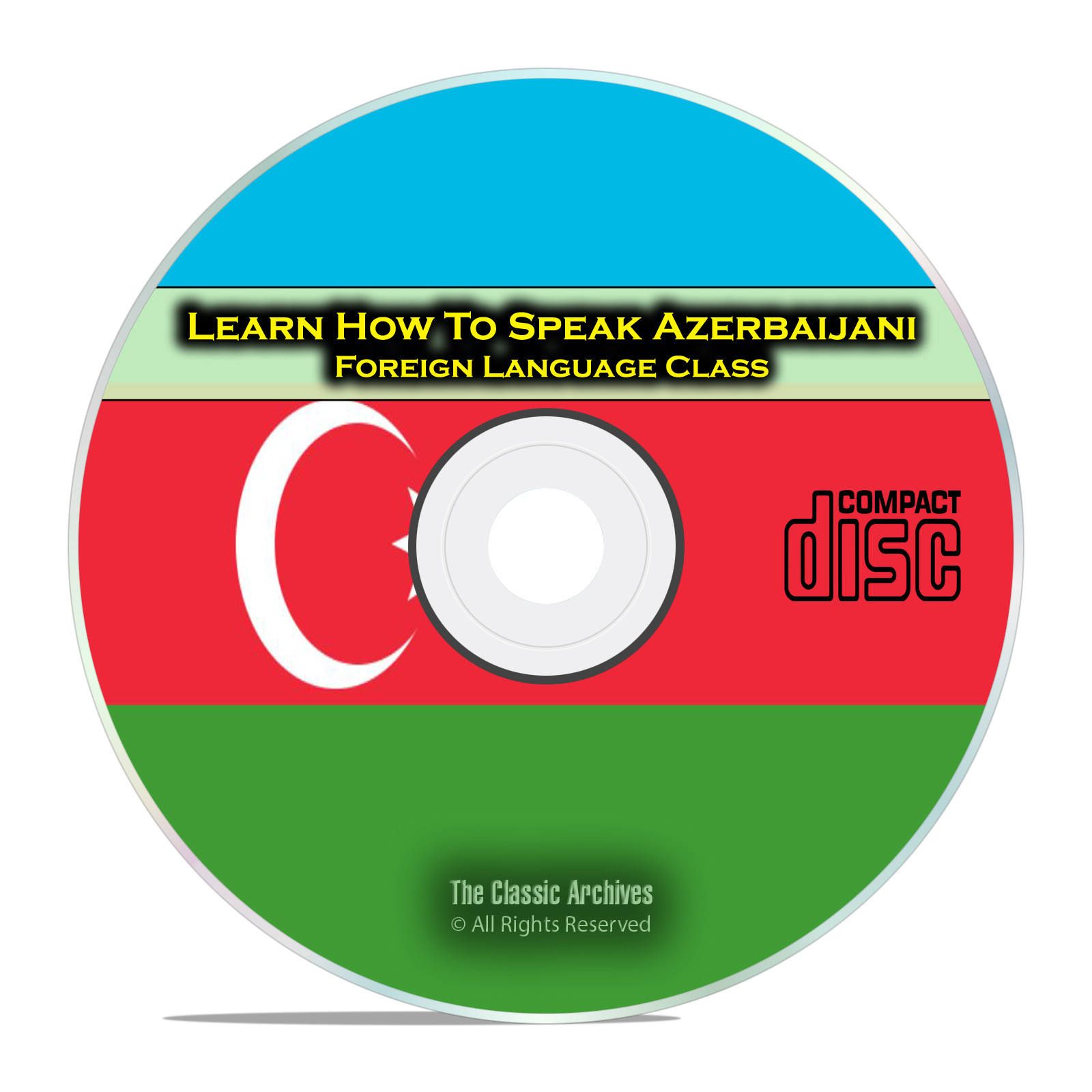 Learn How To Speak Azerbaijani, Fast Foreign Language Training Course CD G94