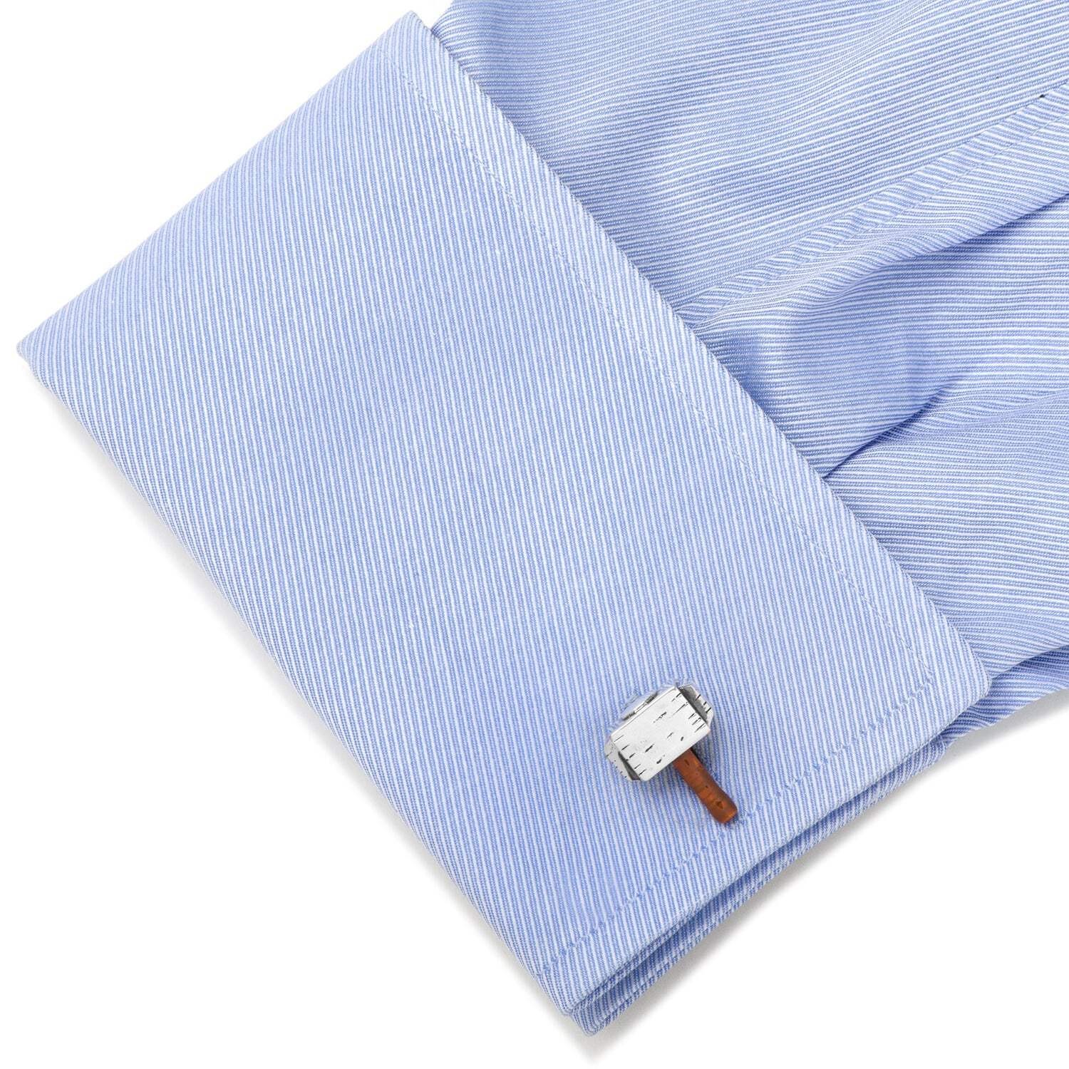 Marvel Thor Mjolnir 3D Cufflinks