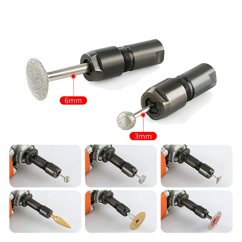 2X Angle Grinder Adapter Converter for Home DIY Projects Thread Cutting Cutting